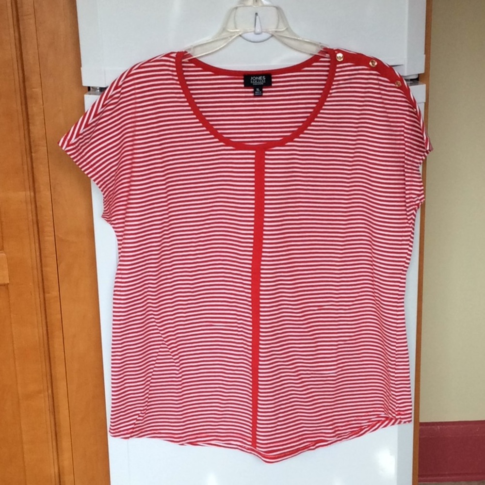 Jones New York Signature XL Nautical Tee